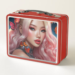 Metal Lunchbox/cosmetics box