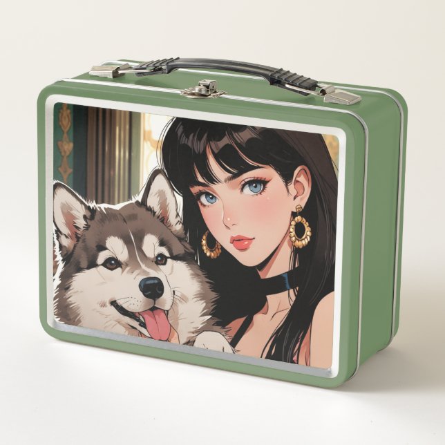 Metal Lunchbox/cosmetics box  (Front)