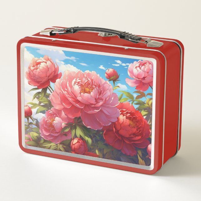 Metal Lunchbox/cosmetics box  (Back)
