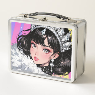 Metal Lunchbox/cosmetics box