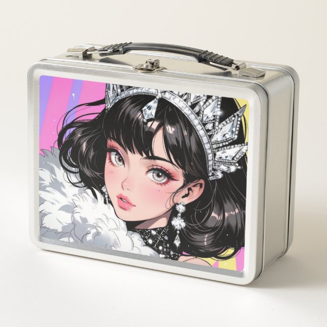 Metal Lunchbox/cosmetics box  (Front)