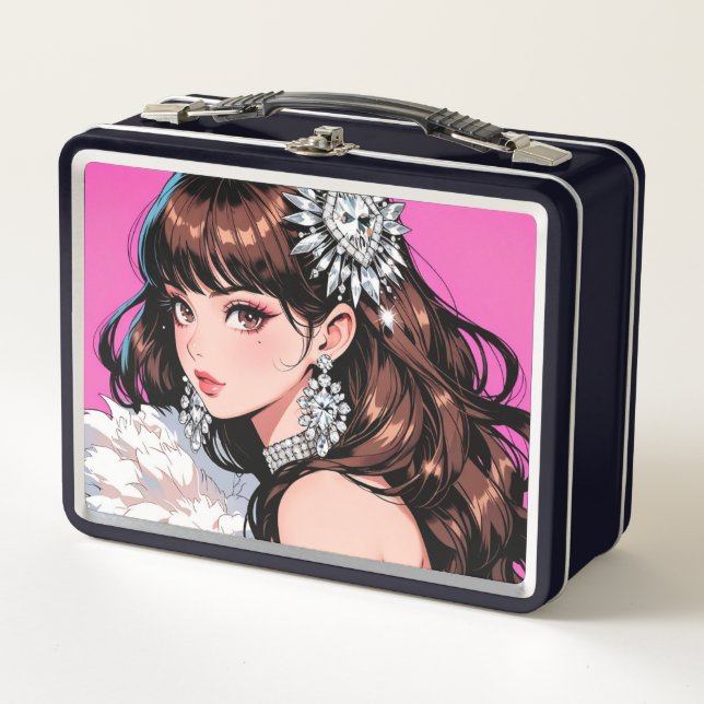 Metal Lunchbox/cosmetics box  (Front)