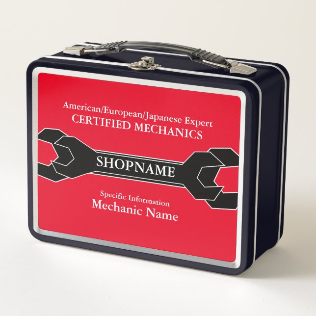 Metal Lunchbox/Tool Box (Front)