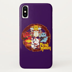 Metal Maneki iPhone X Case