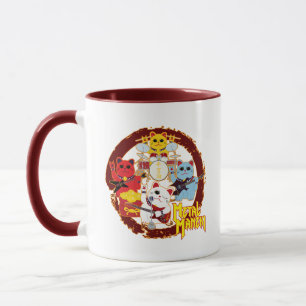 Metal Maneki Mug