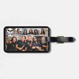 Metal Mastication Luggage Tag