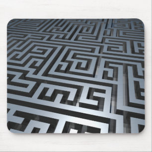 Metal Maze Mouse Mat