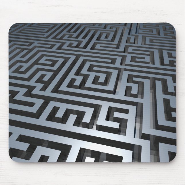 Metal Maze Mouse Mat (Front)