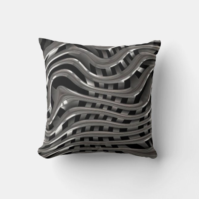 Metal Melt Texture Pillow (Front)