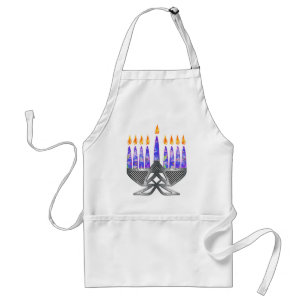 Metal Menorah Aprons
