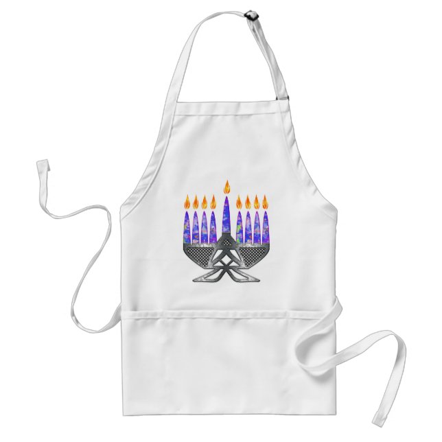 Metal Menorah Aprons (Front)