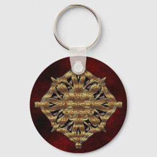 Metal Ornament Key Ring