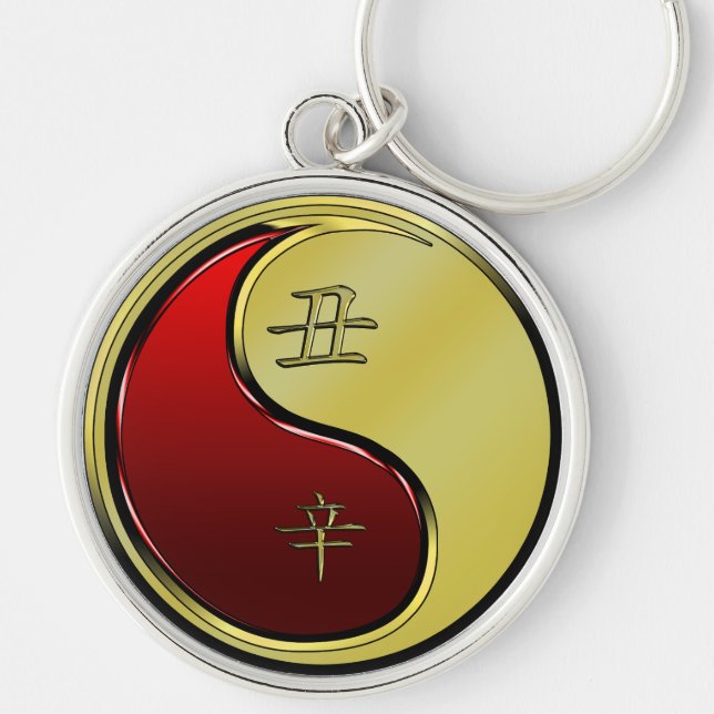 Metal Ox Key Ring (Front)