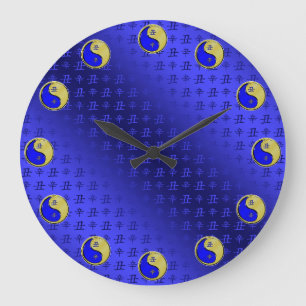 Metal Ox Large Clock