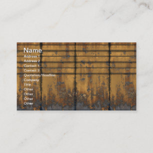 Metal Panels1 Business Card