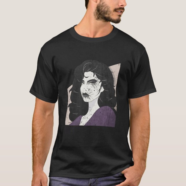 Metal Patrick Nagel T-Shirt (Front)