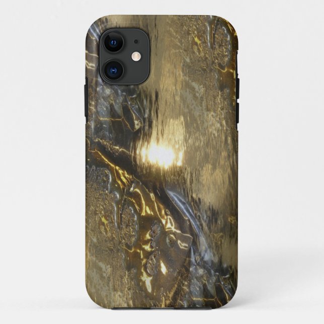 metal pattern design - gold silver Case-Mate iPhone case (Back)