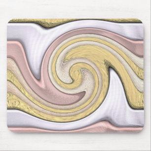 Metal pattern with shine mouse mat