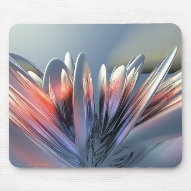 Metal Petals Mouse Mat (Front)