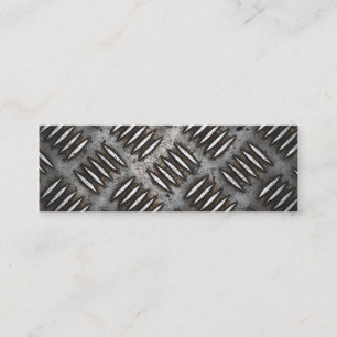 Metal Plate bookmark business card