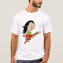 metal playing guitar guy !