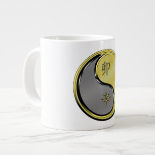 Metal Rabbit Large Coffee Mug
