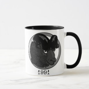 Metal Ram Mug