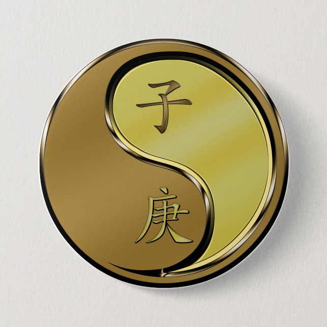 Metal Rat 7.5 Cm Round Badge (Front)