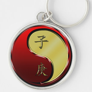 Metal Rat Key Ring