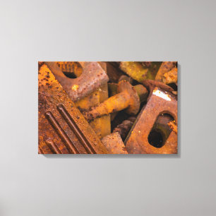 Metal Rules Small (24.00" x 16.00"), 1.5", Single Canvas Print