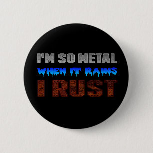 Metal Rust Button
