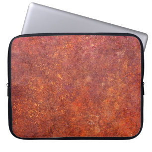 metal rustic texture laptop sleeve