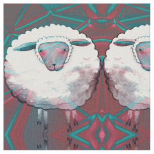 METAL SHEEP! FABRIC