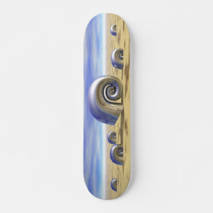 Metal Shells - Retro Skateboard