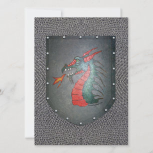 Metal Shield Dragon Chainmail