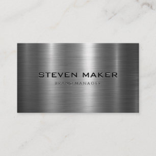 metal Shine Business Card