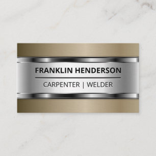 Metal Shine Business Card