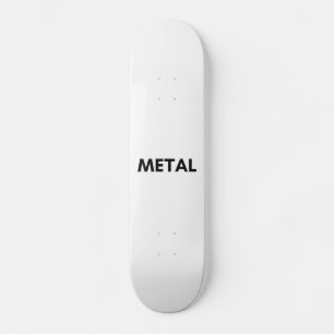 metal skateboard