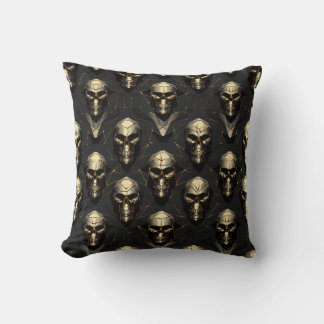 Metal Skull Cushion