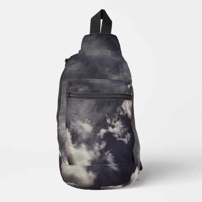 Metal small rucksack sling bag (Front)