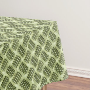 Metal Steel Chequered Flooring Diagonal Texture Tablecloth