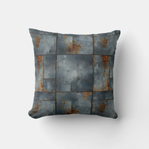 Metal Texture Throw Pillow