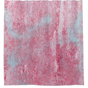 Metal texture with scratches and cracks abstract, shower curtain