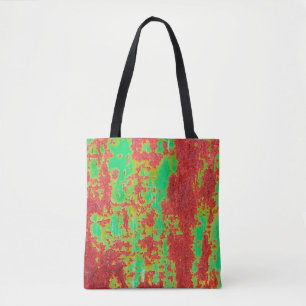 Metal texture with scratches and cracks effect, ab tote bag
