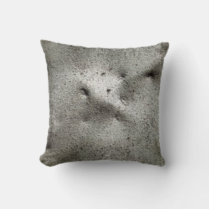 Metal texture with scratches and cracksabstract, a cushion