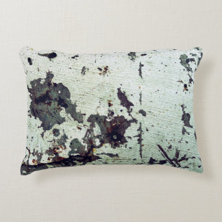 Metal texture with scratches and cracksabstract, a decorative cushion