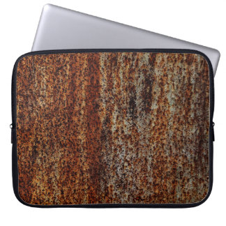 Metal texture with scratches and cracksabstract, a laptop sleeve