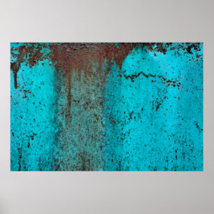 Metal texture with scratches and cracksabstract, a poster