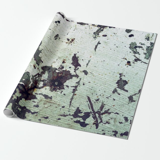 Metal texture with scratches and cracksabstract, a wrapping paper (Unrolled)