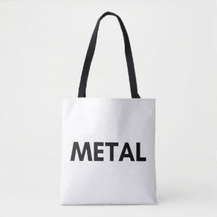 metal tote bag